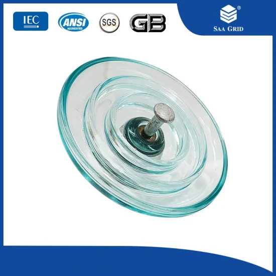 Export Import China High Voltage Aerodynamic Type Glass Disc Suspension Insulator 70kn